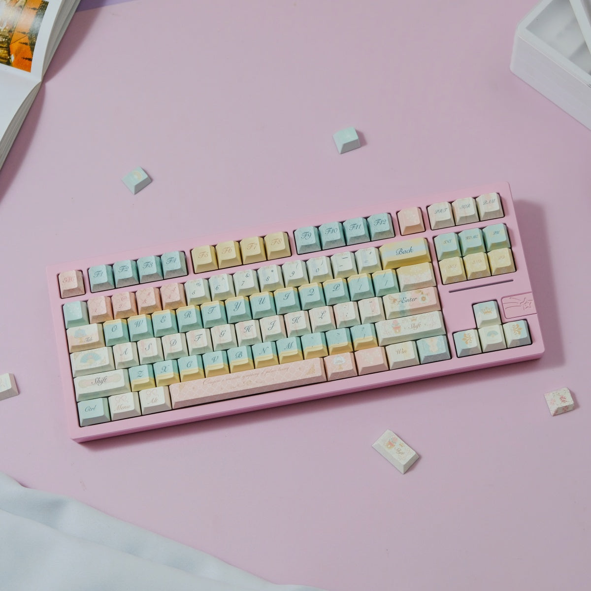 AiFei Rococo PBT Cherry Keycaps - AiFeiKeycap