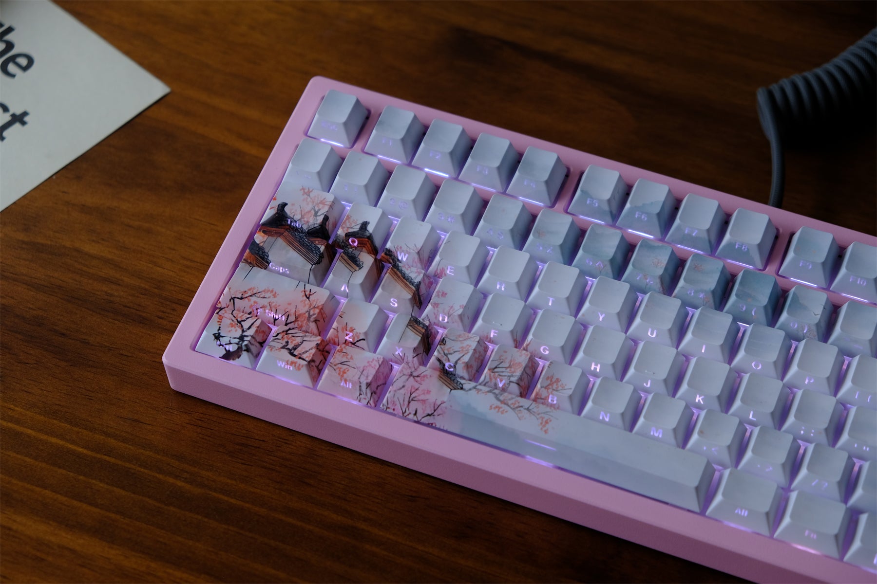 AiFei Red Apricot PBT Cherry Keycaps - AiFeiKeycap