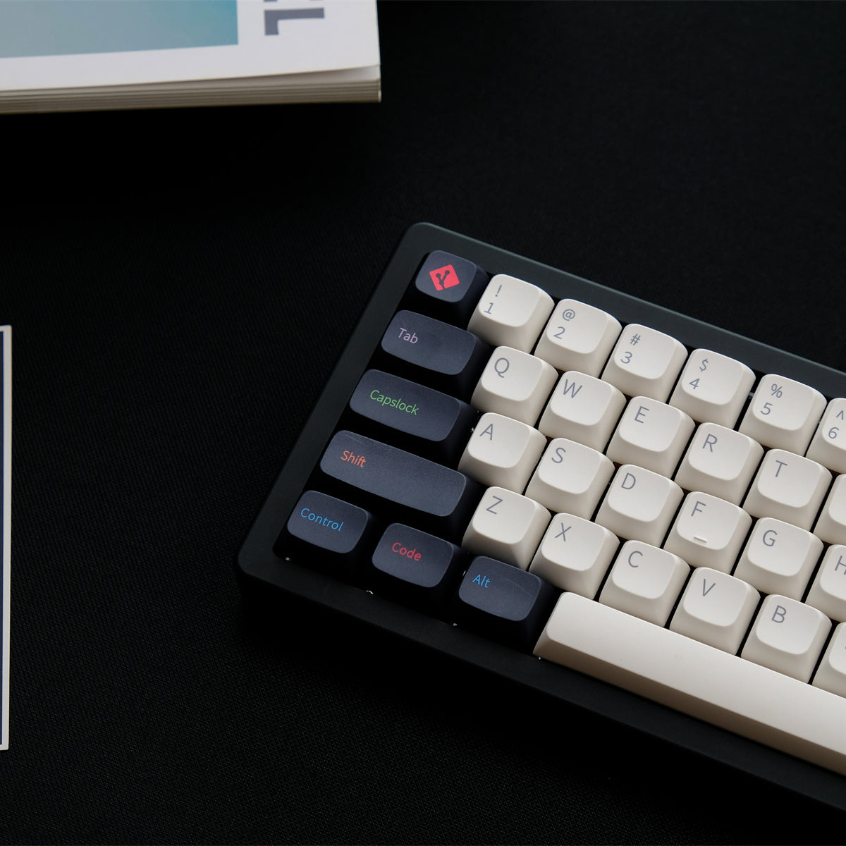 AiFei XDA Coder White Keycaps - AiFeiKeycap