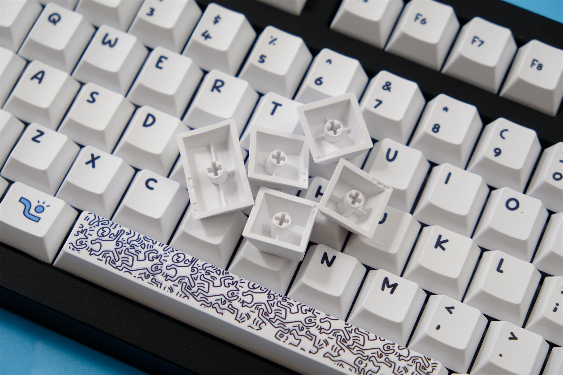 AiFei Keith Haring Keycaps - AiFeiKeycap