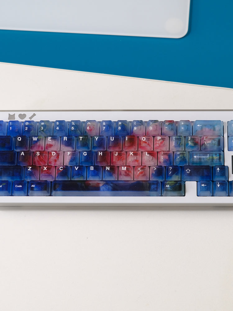 AiFei Blue Rose Keycaps - AiFeiKeycap