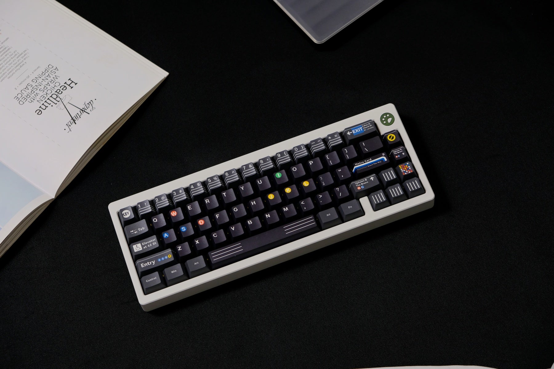 AiFei New York Subway PBT Cherry Keycaps - AiFeiKeycap