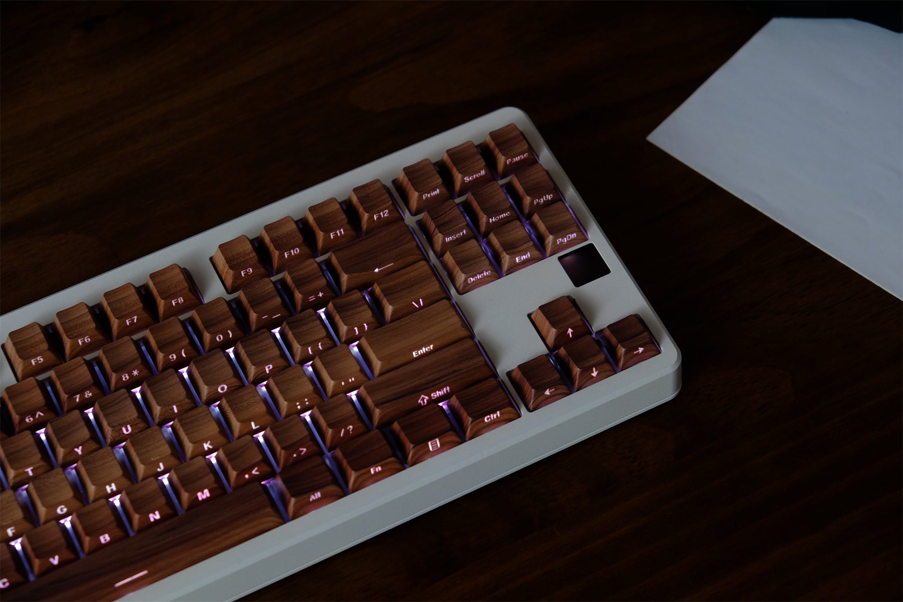 AiFei Wood Grain PBT Cherry Keycaps - AiFeiKeycap