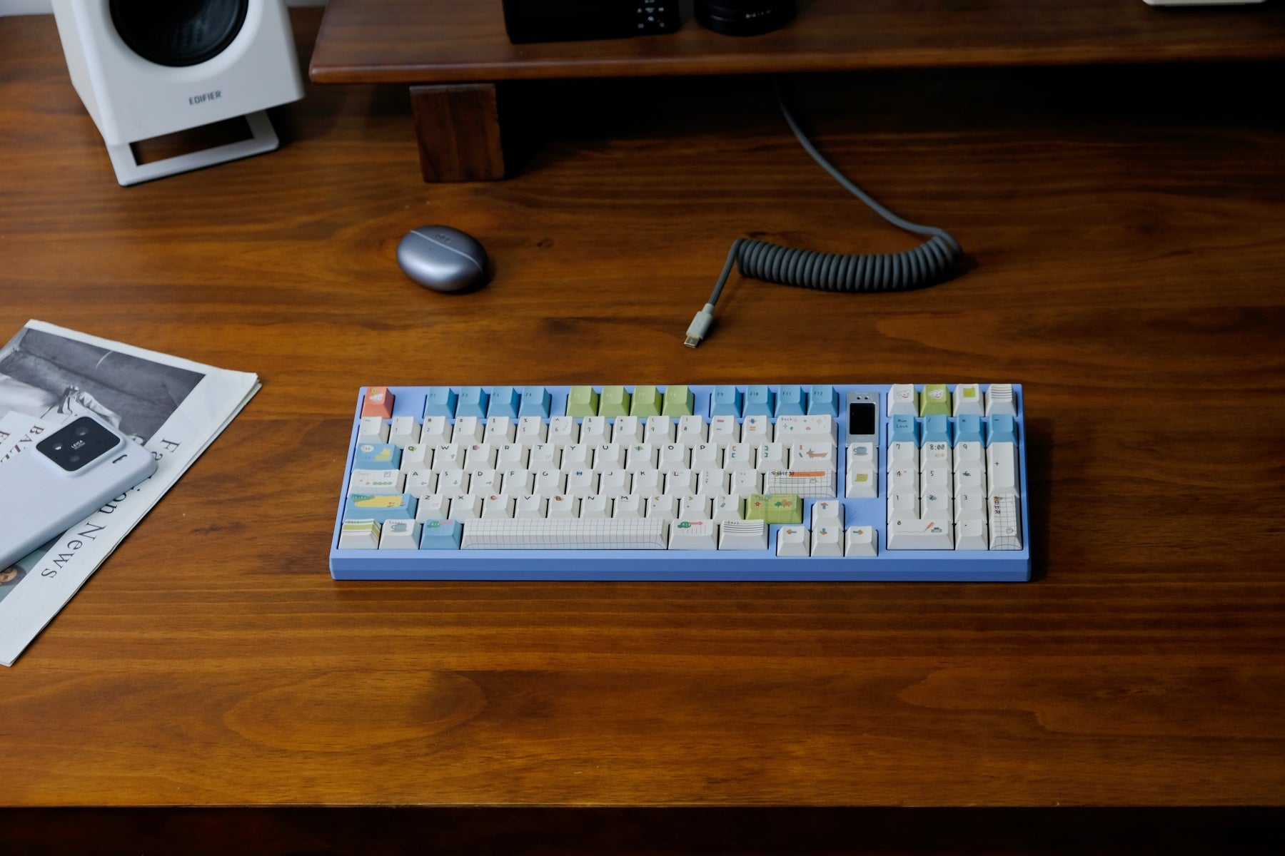 Planner PBT Cherry Profile Keycaps - AiFeiKeycap