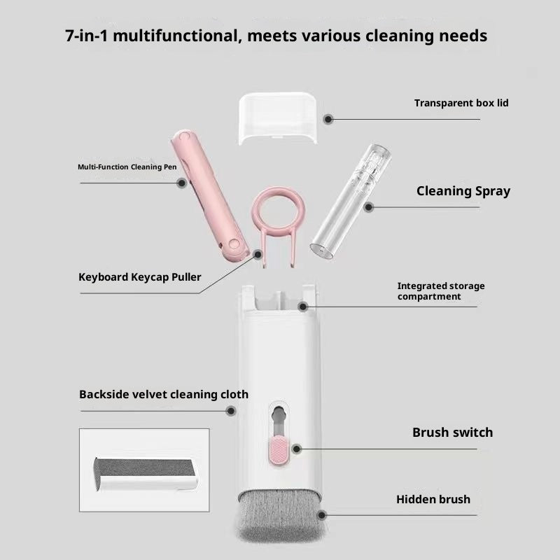 AiFei 7-in-1 Keyboard & Earphone Cleaning Kit – Dust Remover - AiFeiKeycap