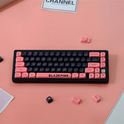 AiFei Black & Pink Keycaps - AiFeiKeycap