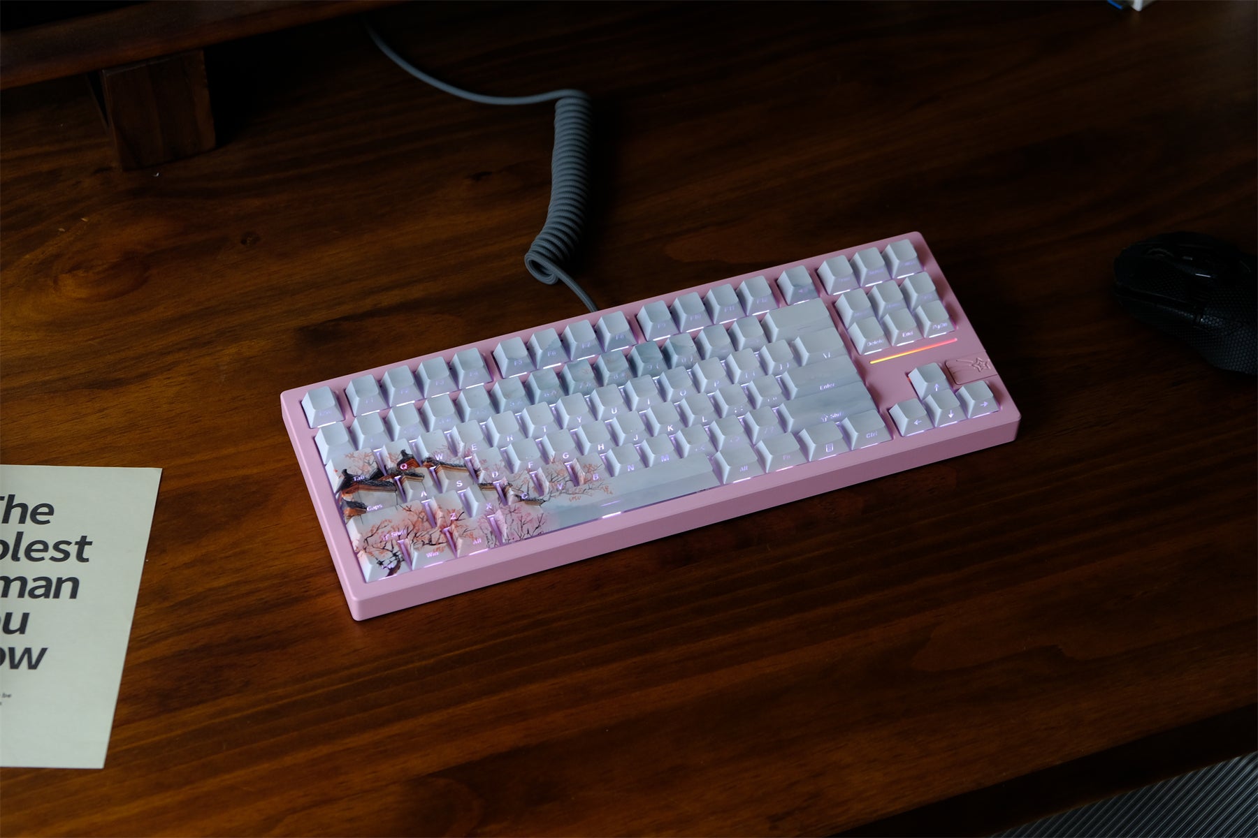 AiFei Red Apricot PBT Cherry Keycaps - AiFeiKeycap