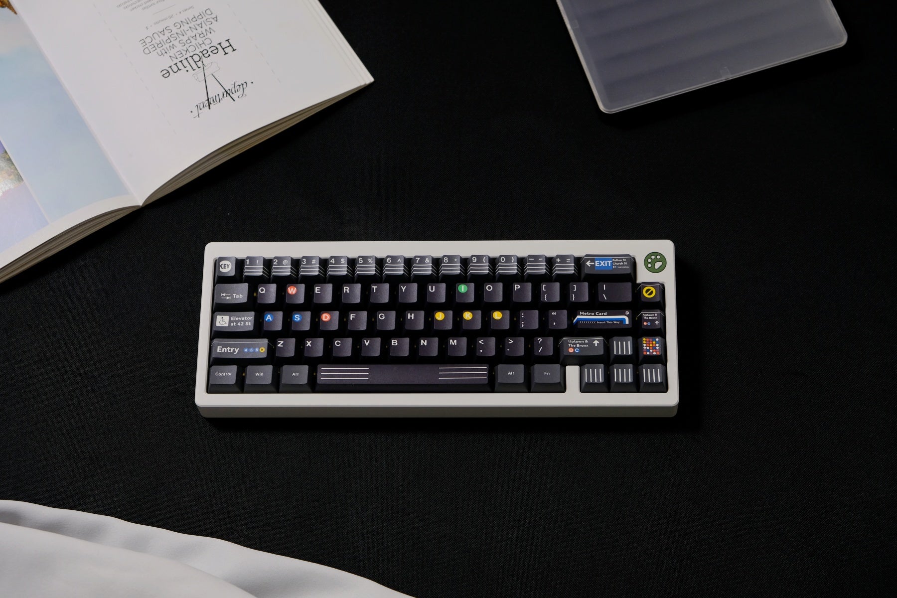 AiFei New York Subway PBT Cherry Keycaps - AiFeiKeycap