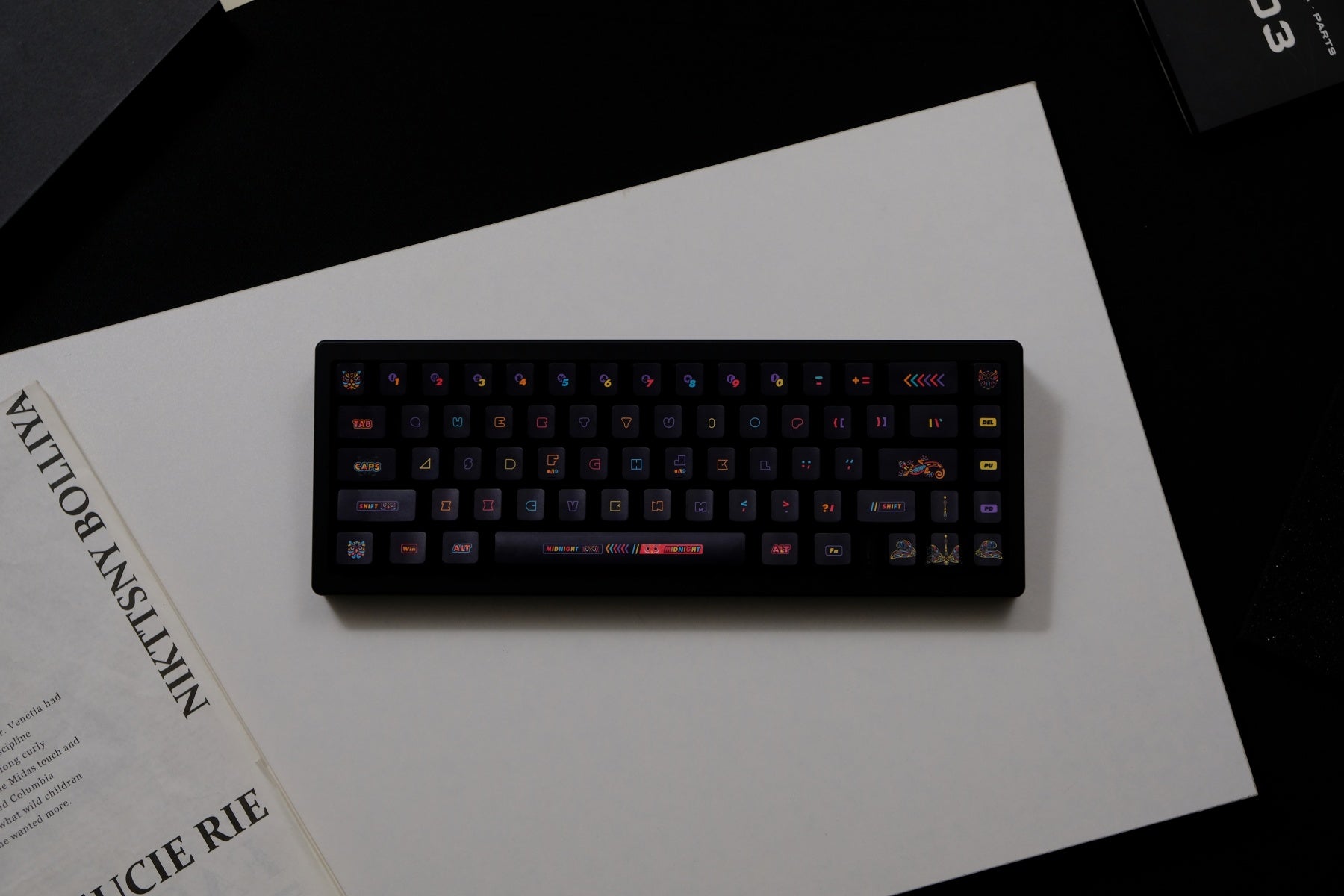 AiFei Nightwalker Side-Printed Cherry Keycaps - AiFeiKeycap