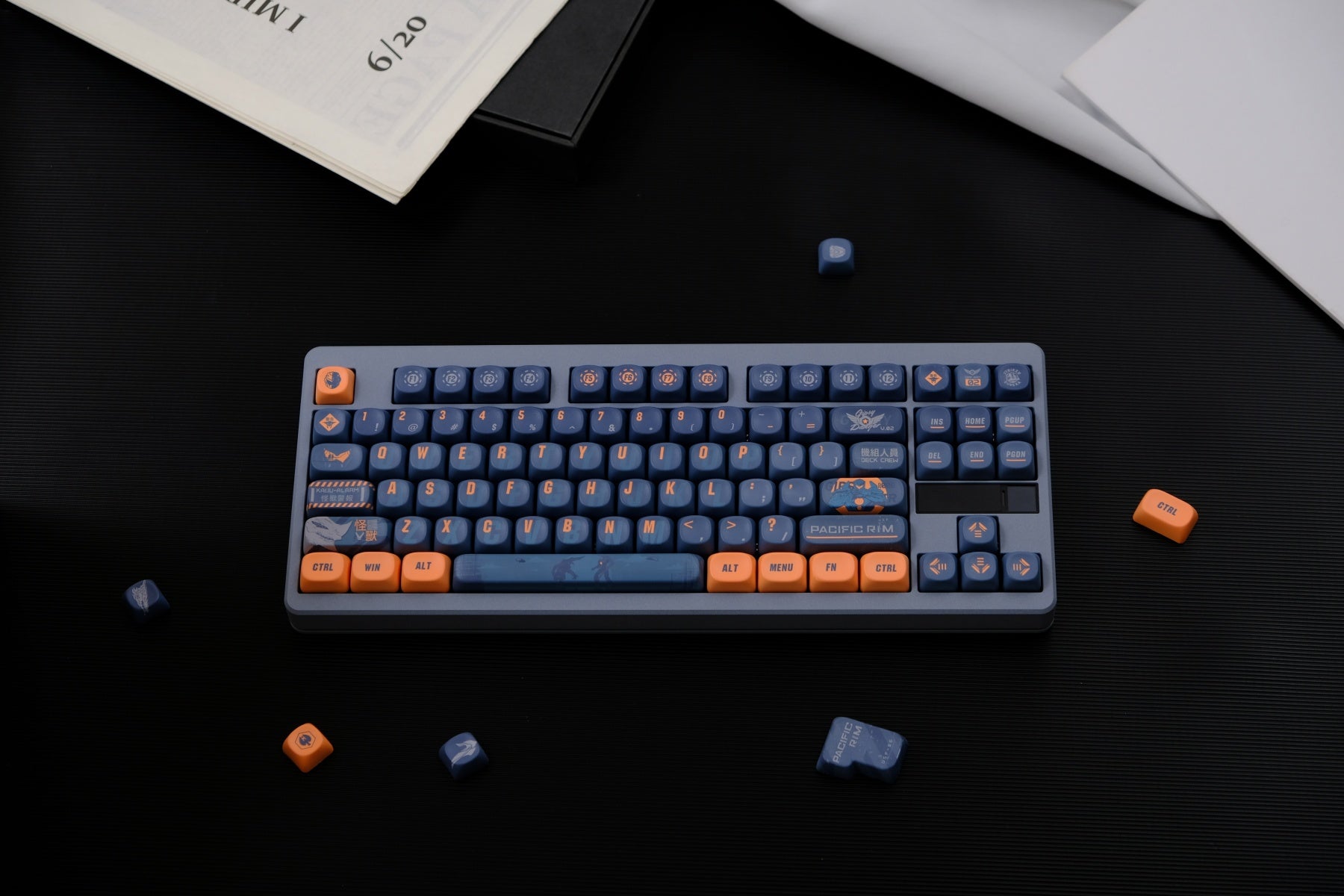 Pacific Rim Moa PBT Cherry Keycaps - AiFeiKeycap