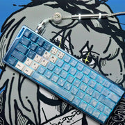 Aifei Keycap Snow Maiden Gradient PBT Dye-Sub OEM Profile Keycaps