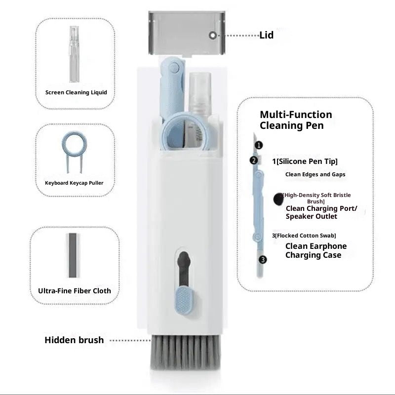 AiFei 7-in-1 Keyboard & Earphone Cleaning Kit – Dust Remover - AiFeiKeycap