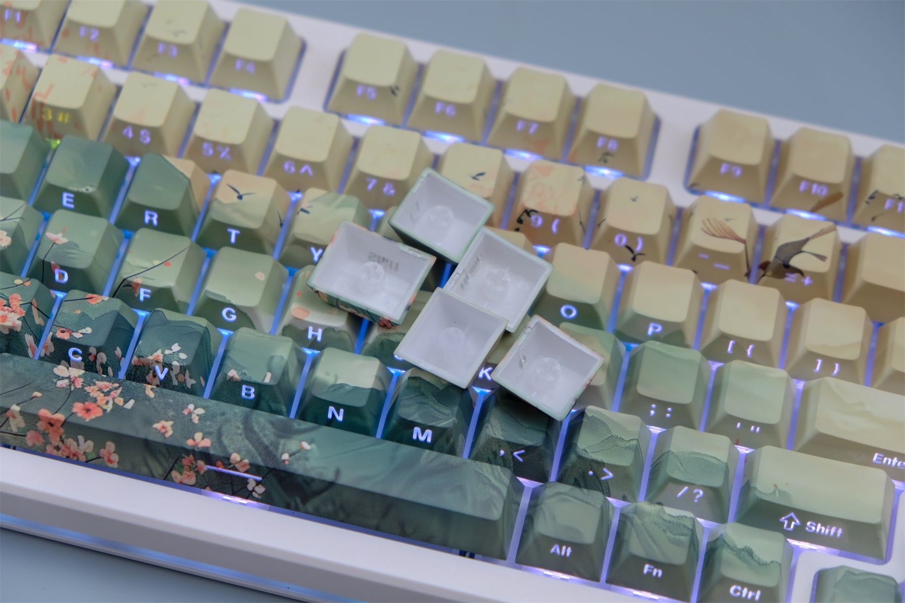 AiFei Forest Path PBT Cherry Keycaps - AiFeiKeycap