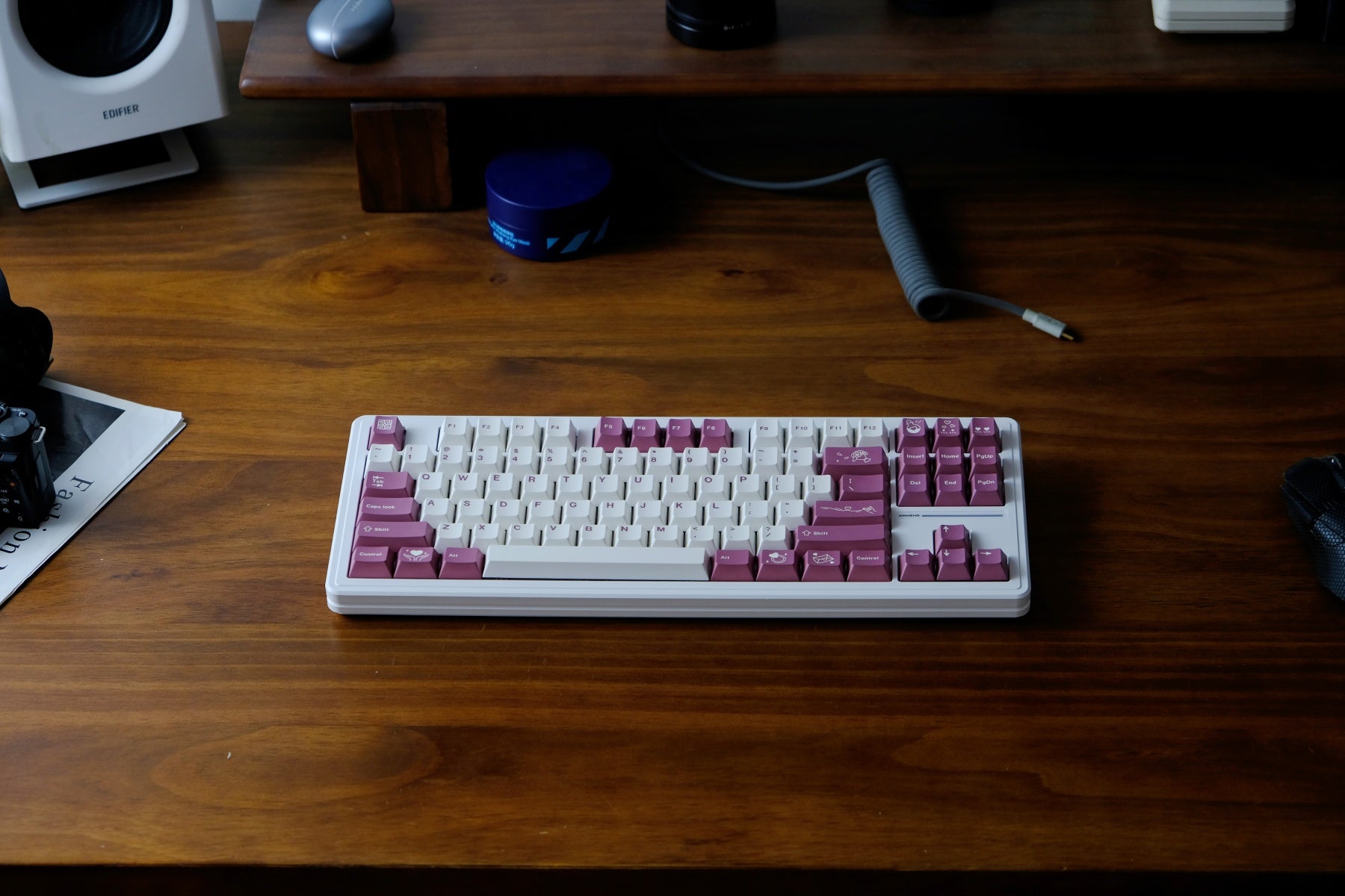 Blushok PBT Cherry Profile Keycaps – Dye-Sub Set for Mechanical Keyboard - AiFeiKeycap