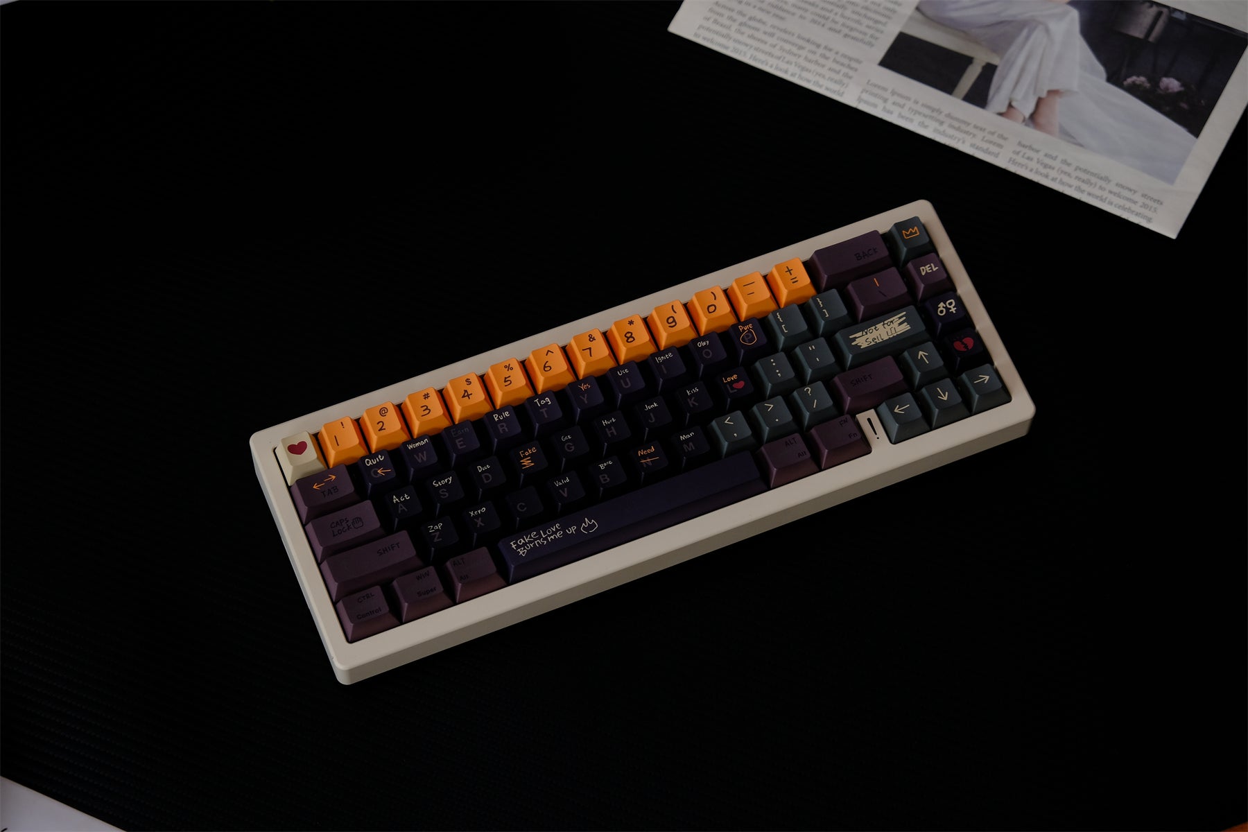 AiFei Love Story R2 Keycaps - AiFeiKeycap