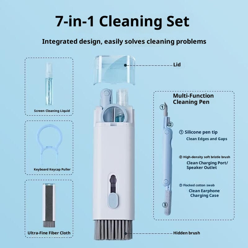 AiFei 7-in-1 Keyboard & Earphone Cleaning Kit – Dust Remover - AiFeiKeycap