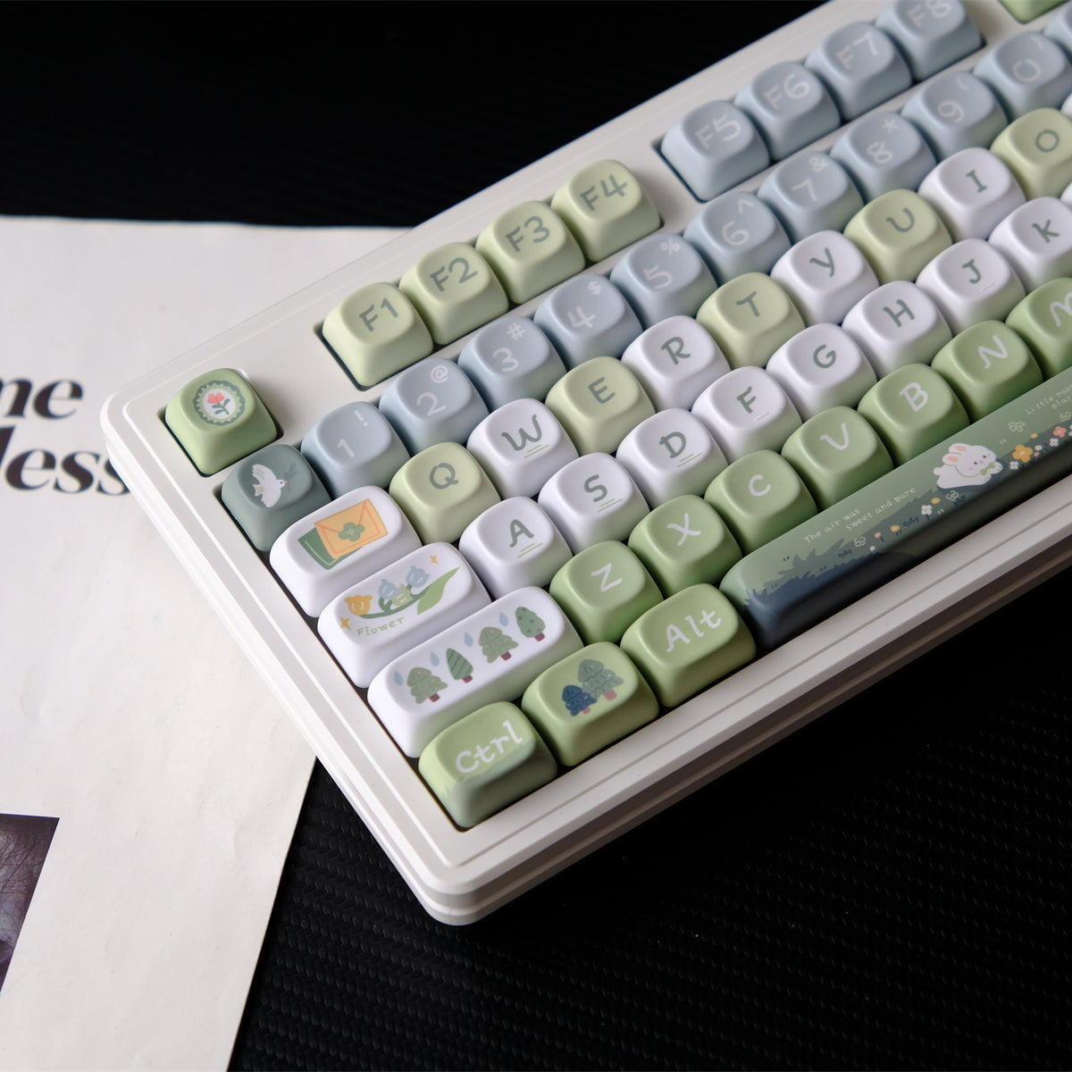 AiFei Spring Letter Keycaps - AiFeiKeycap