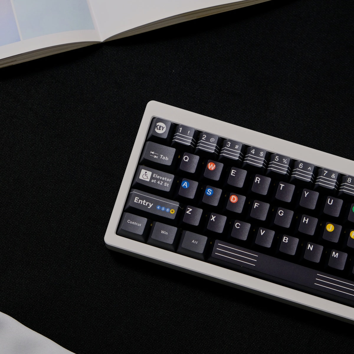 AiFei New York Subway PBT Cherry Keycaps - AiFeiKeycap