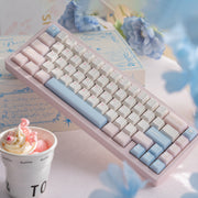 Aifei Keycap White Peach Oolong & Sea Salt Soda Semi-Transparent Set