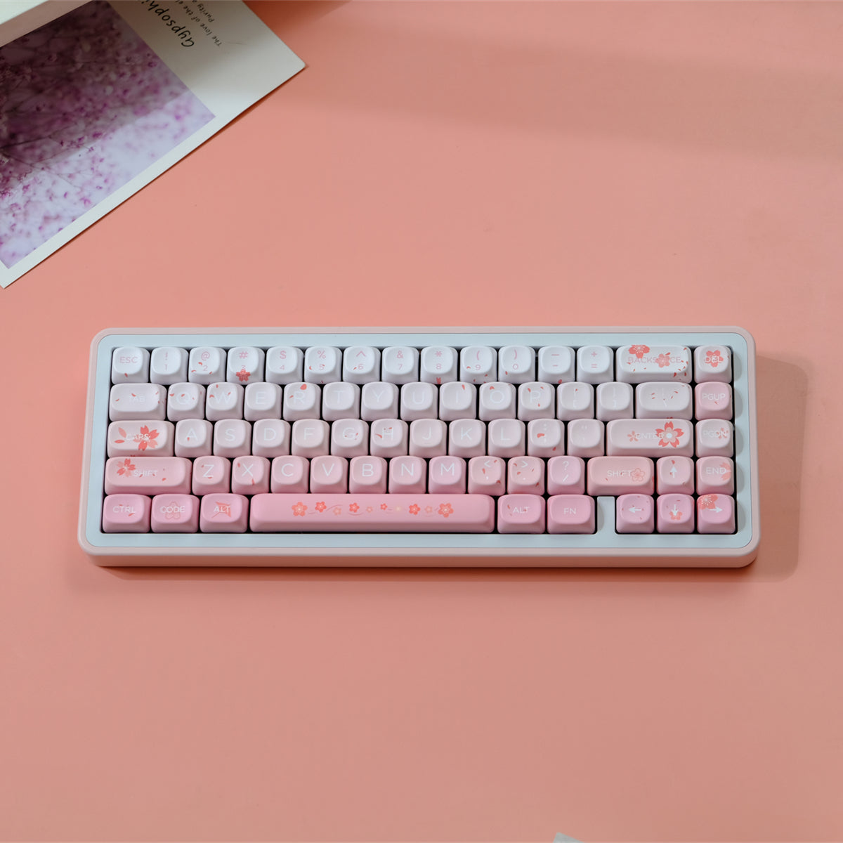 AiFei Falling Cherry Keycaps - AiFeiKeycap