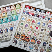 PBT Cherry-Profile Artisan Keycaps – Buy Any 3 Get a Free Storage Case