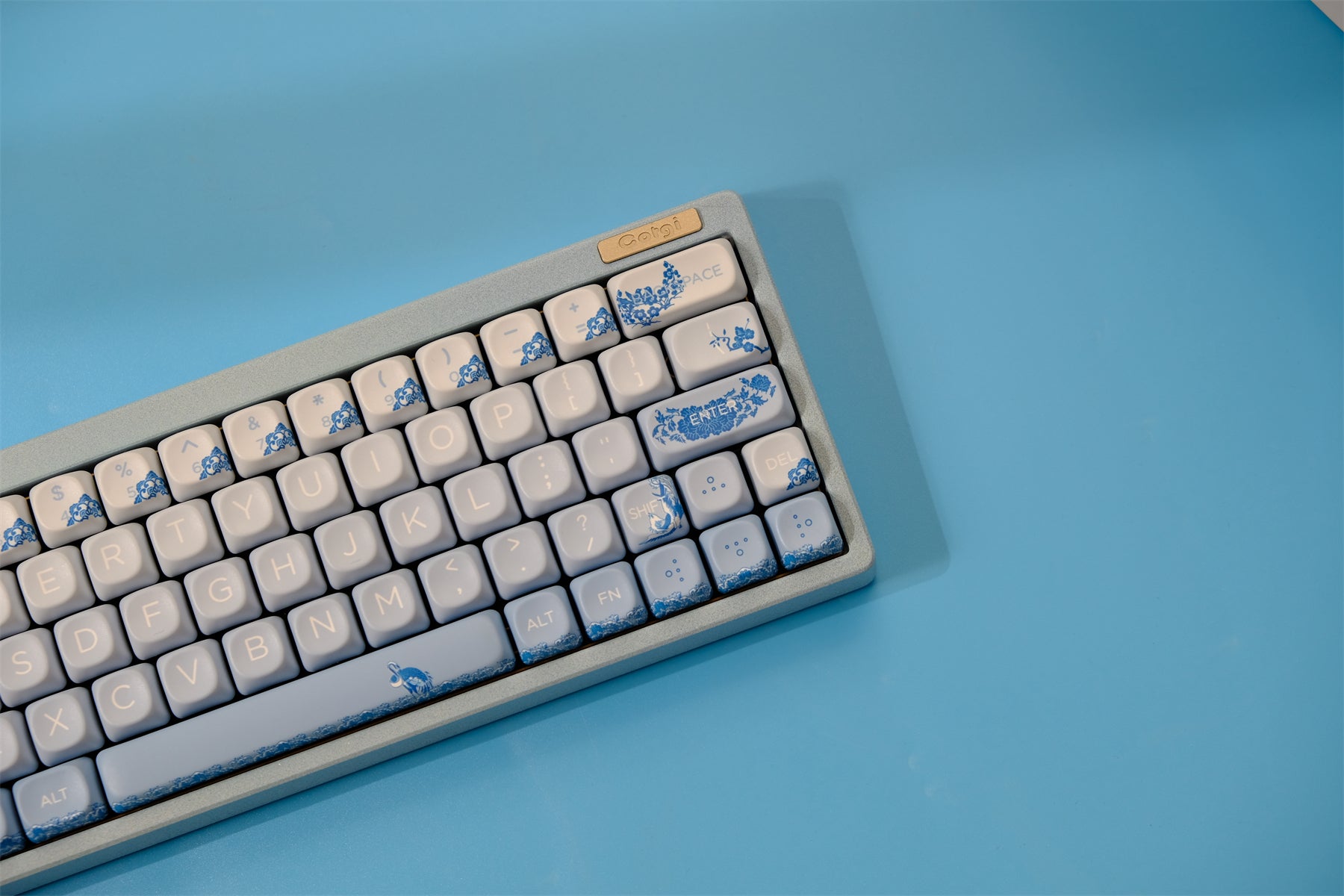 AiFei Blue & White Porcelain Keycaps - AiFeiKeycap