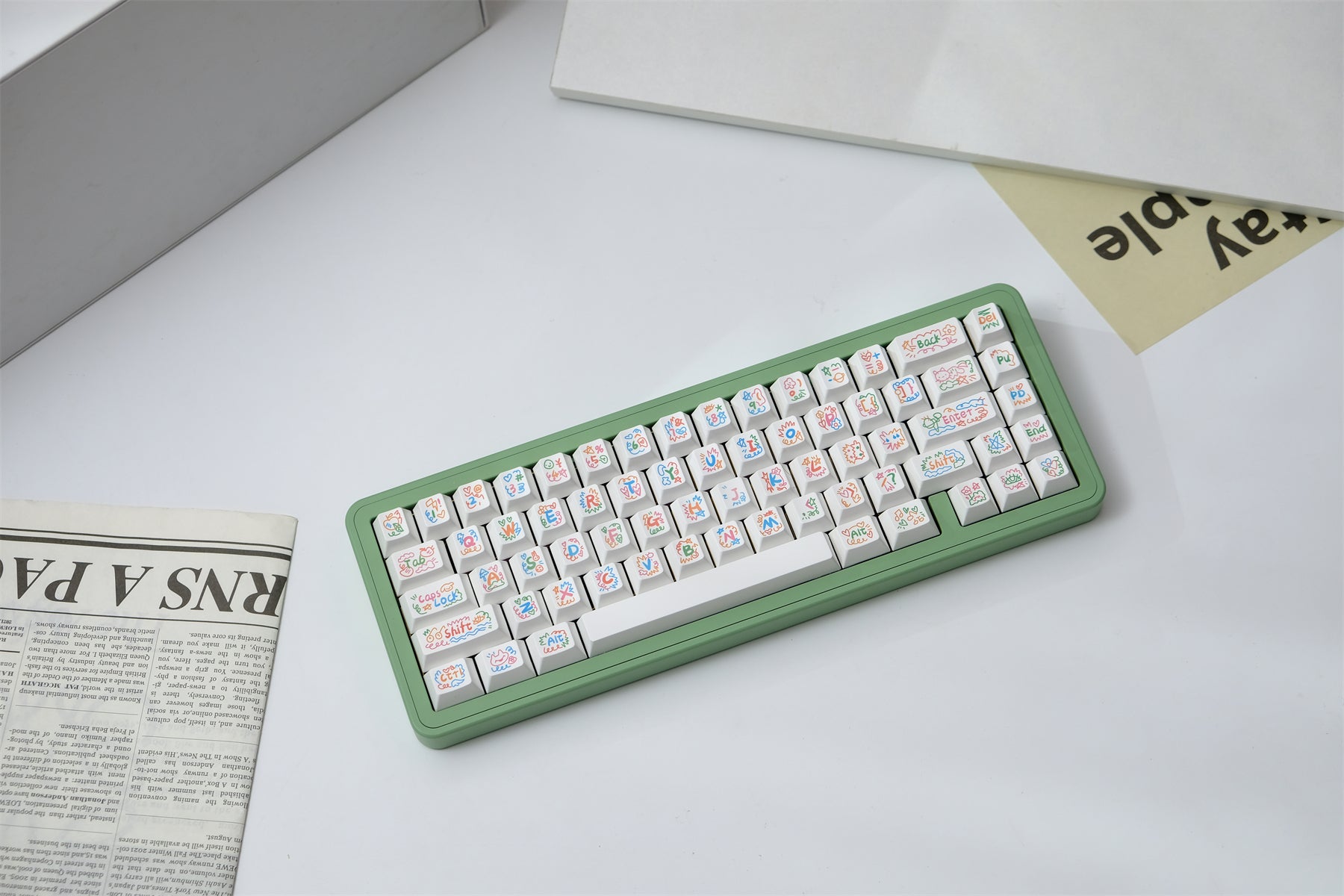 AiFei Graffiti PBT Cherry Keycaps - AiFeiKeycap