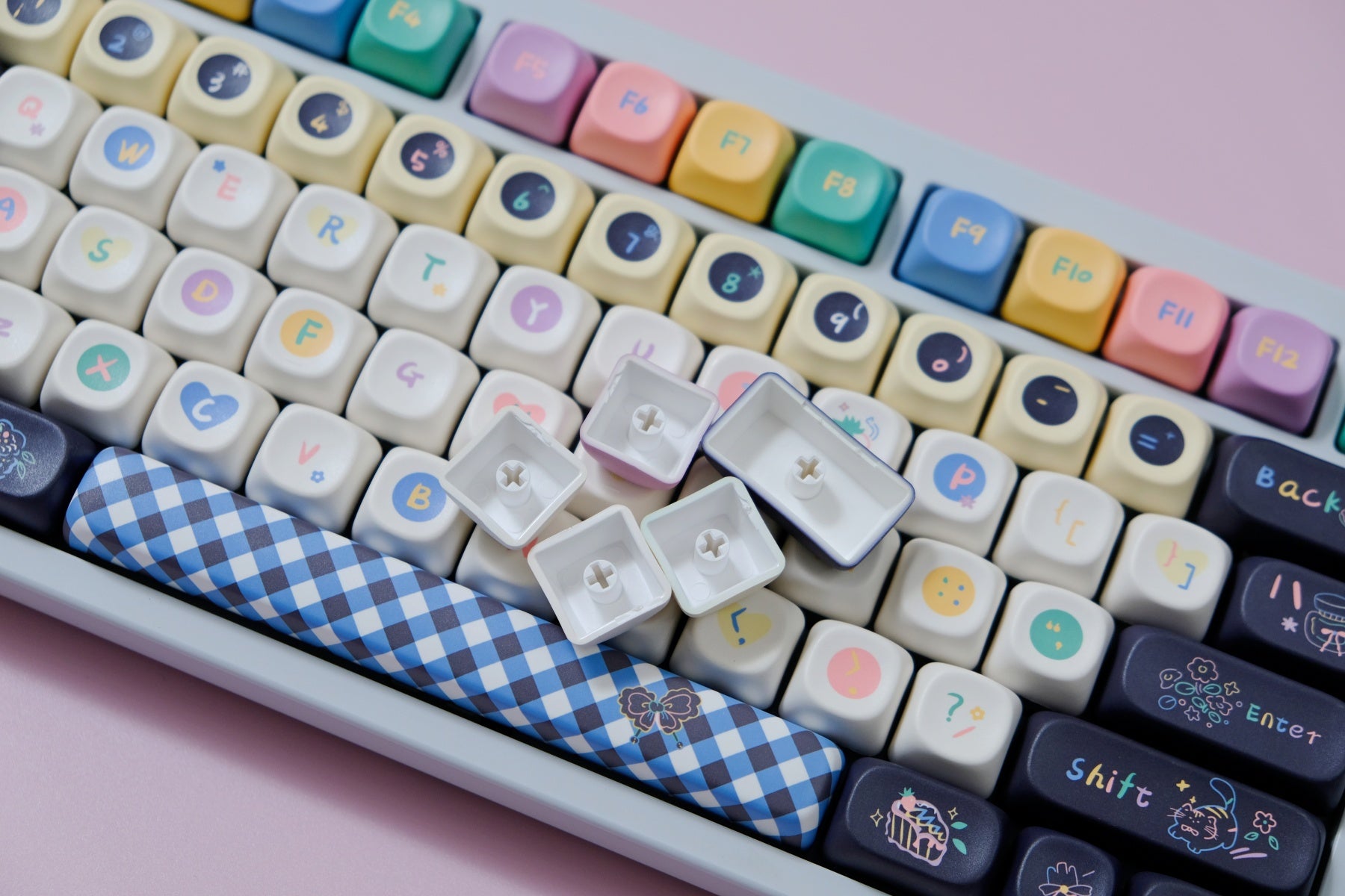 AiFei Sweet Cheese Moa PBT Cherry Keycaps - AiFeiKeycap