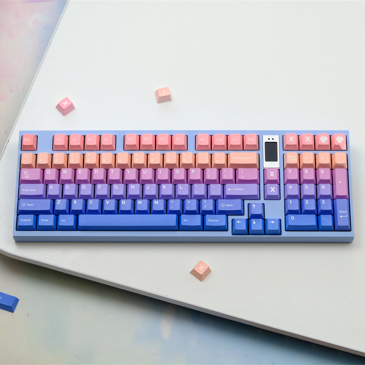 AiFei Star & Moon Gradient PBT Cherry Keycaps - AiFeiKeycap
