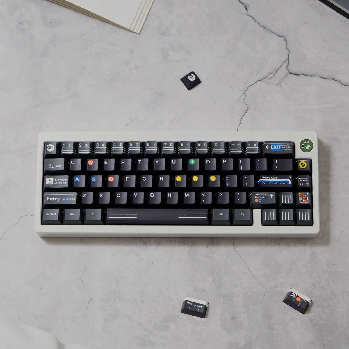 AiFei New York Subway PBT Cherry Keycaps - AiFeiKeycap