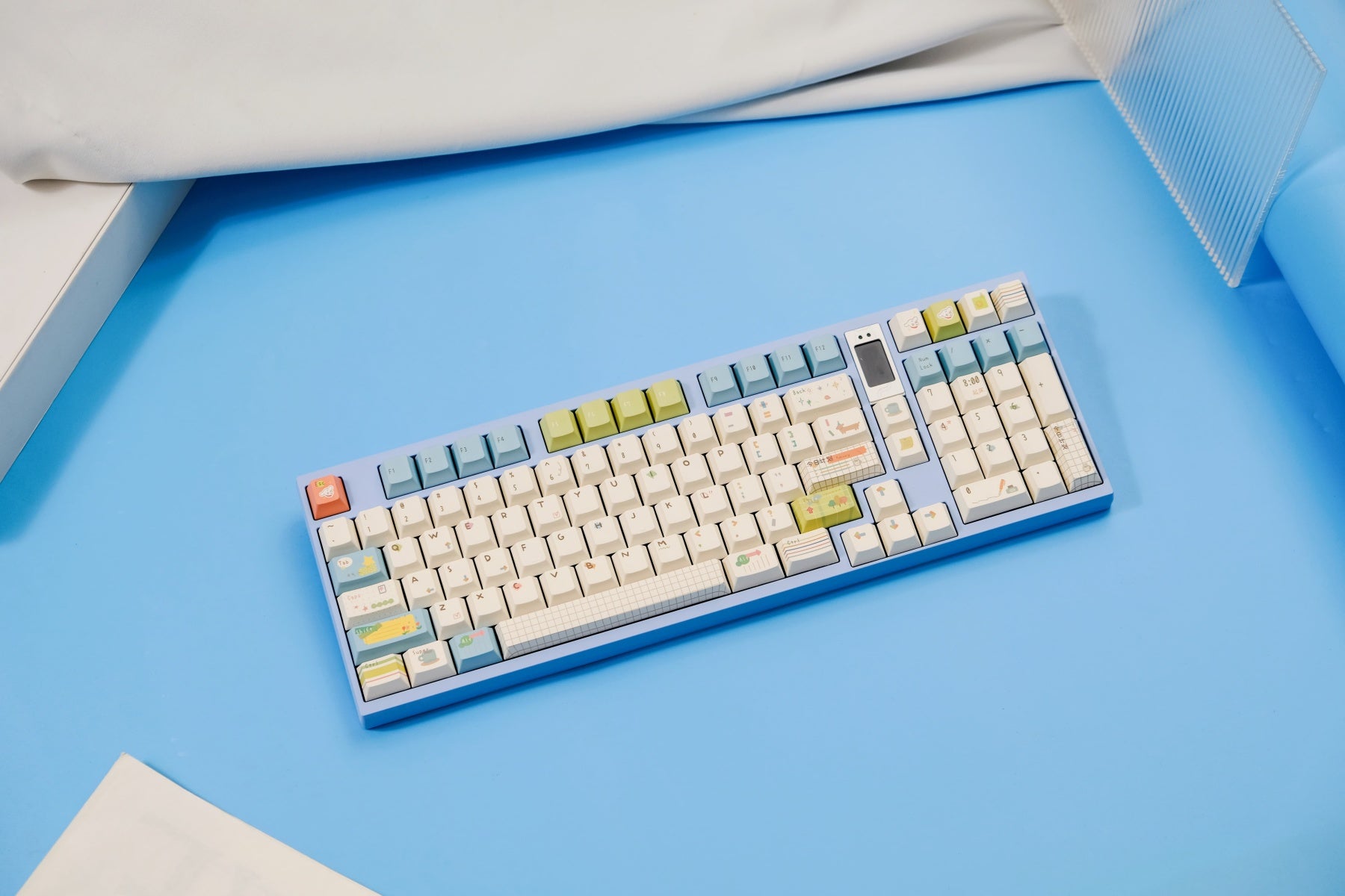 Planner PBT Cherry Profile Keycaps - AiFeiKeycap