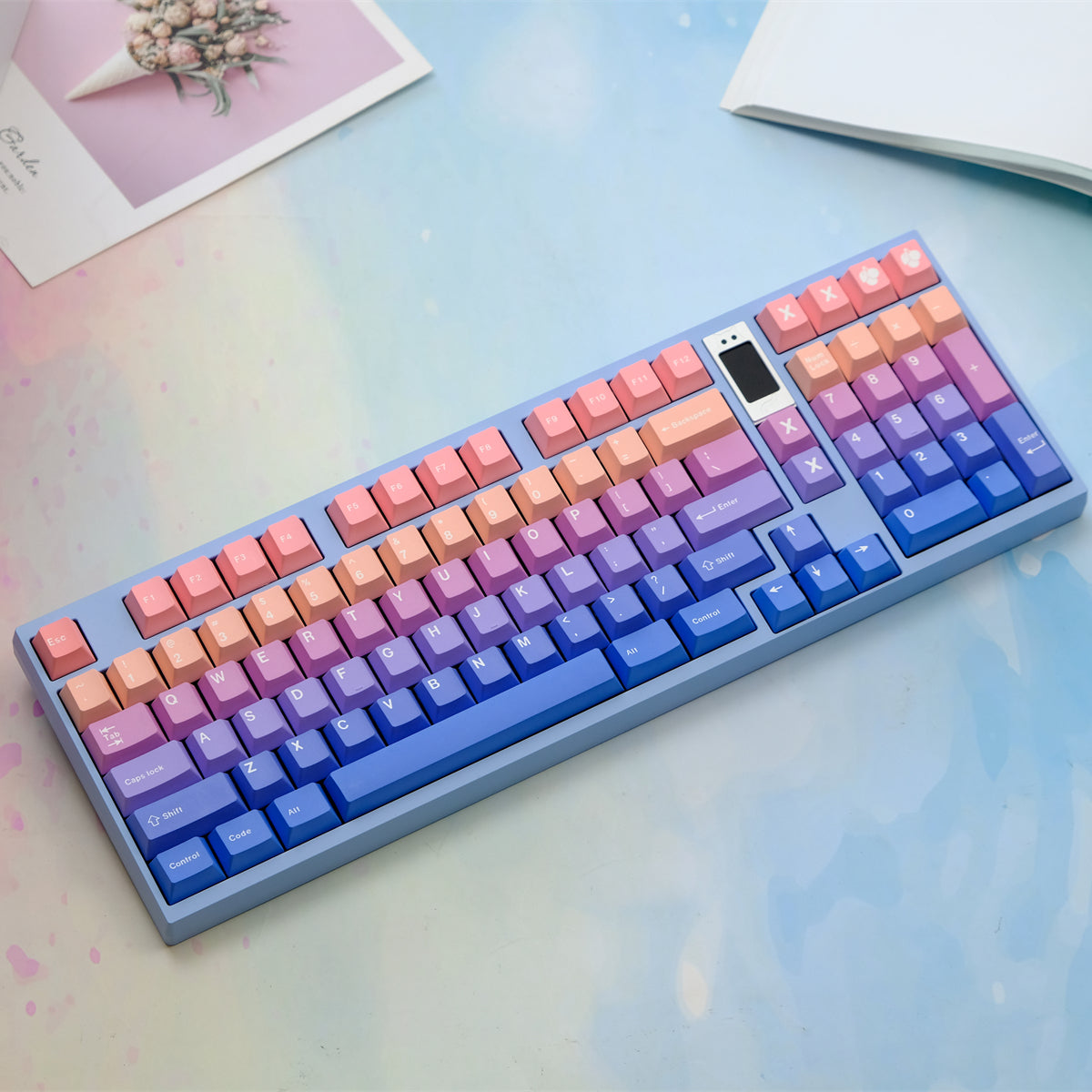 AiFei Star & Moon Gradient PBT Cherry Keycaps - AiFeiKeycap