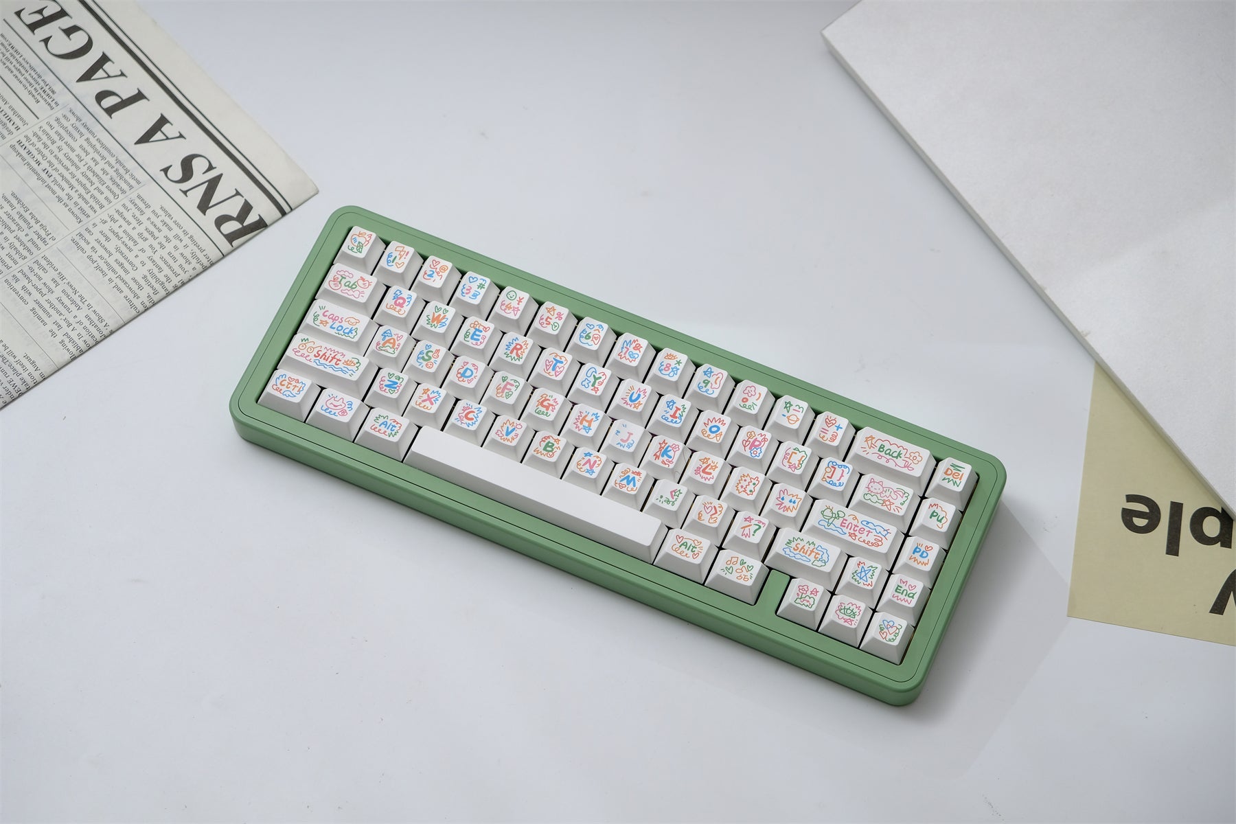 AiFei Graffiti PBT Cherry Keycaps - AiFeiKeycap