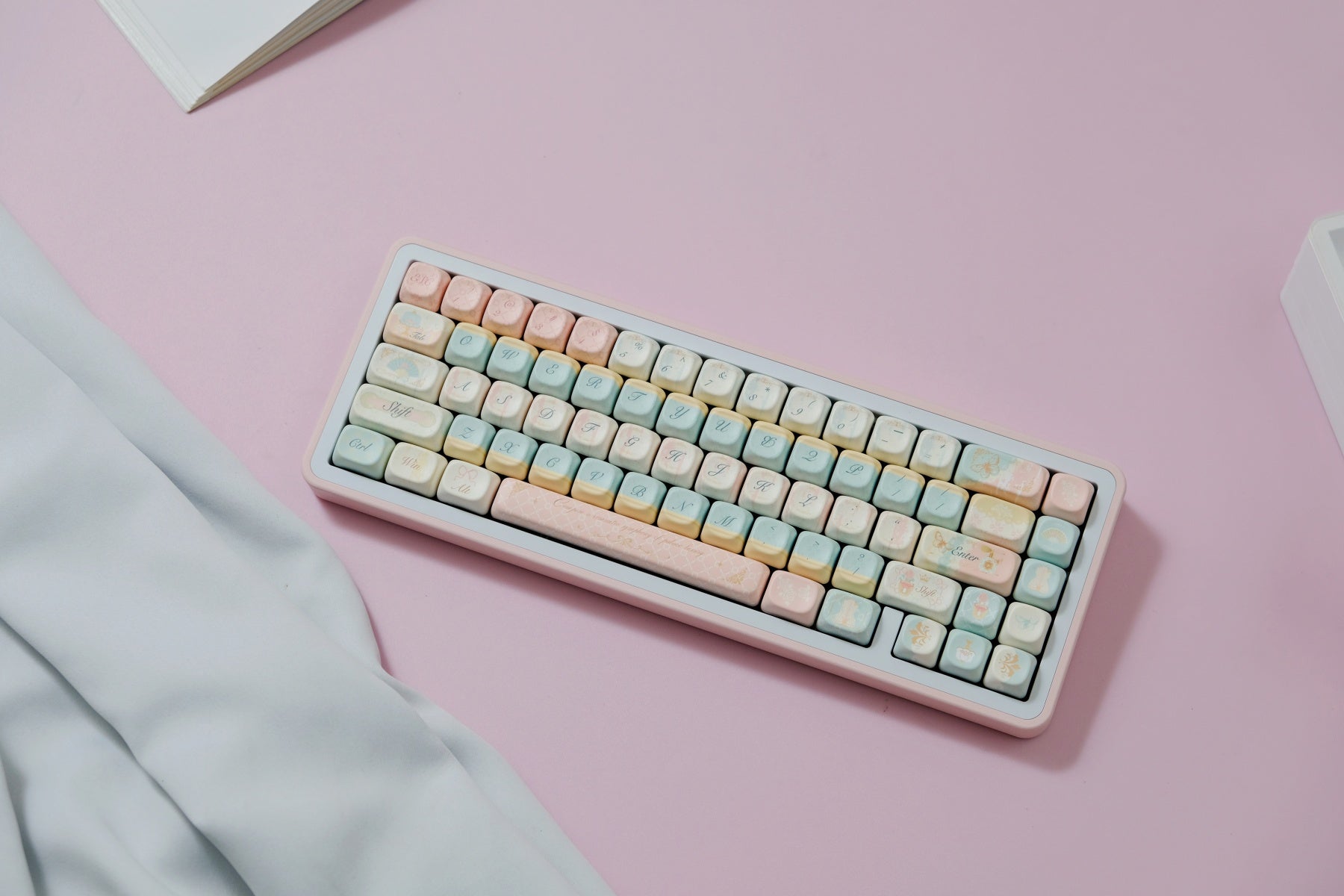Ain't Rococo's PBT Cherry Keycaps - AiFeiKeycap