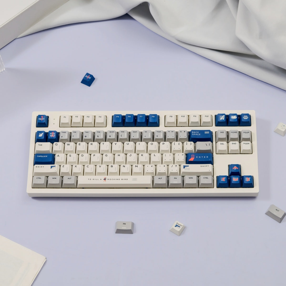 Robin PBT Cherry Profile Keycaps – Dye-Sub Set for Mechanical Keyboard Gift - AiFeiKeycap