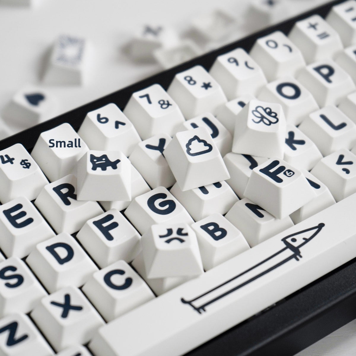 AiFei Keycap Animal Party Keycap Set – Large Font PBT OEM 65/75