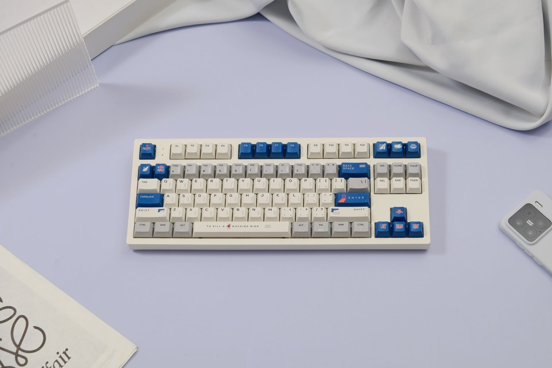 Robin PBT Cherry Profile Keycaps – Dye-Sub Set for Mechanical Keyboard Gift - AiFeiKeycap