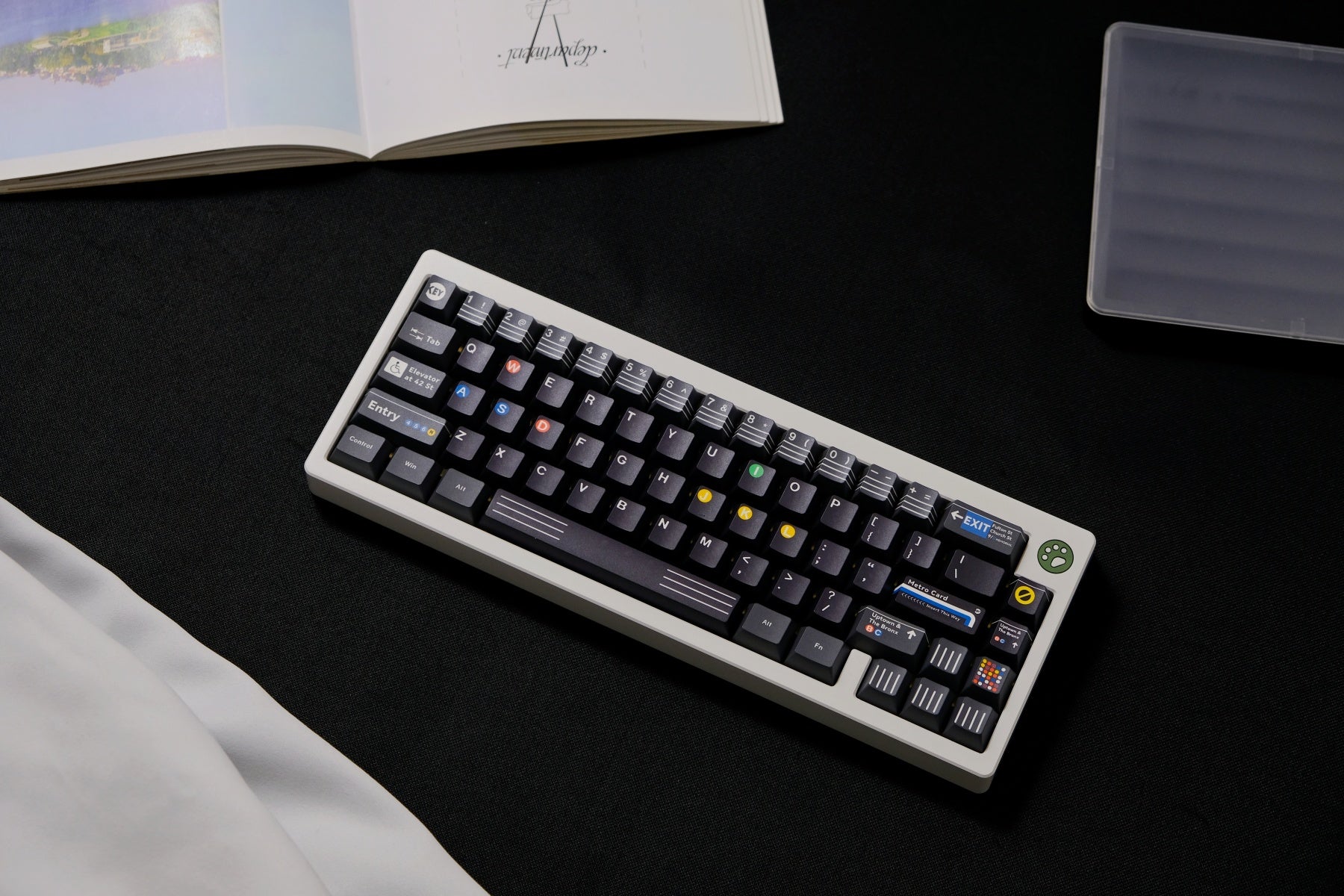 AiFei New York Subway PBT Cherry Keycaps - AiFeiKeycap