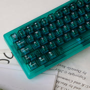 Aifei Keycap Glacier Green/Red/White/Blue Transparent 115-Key PC