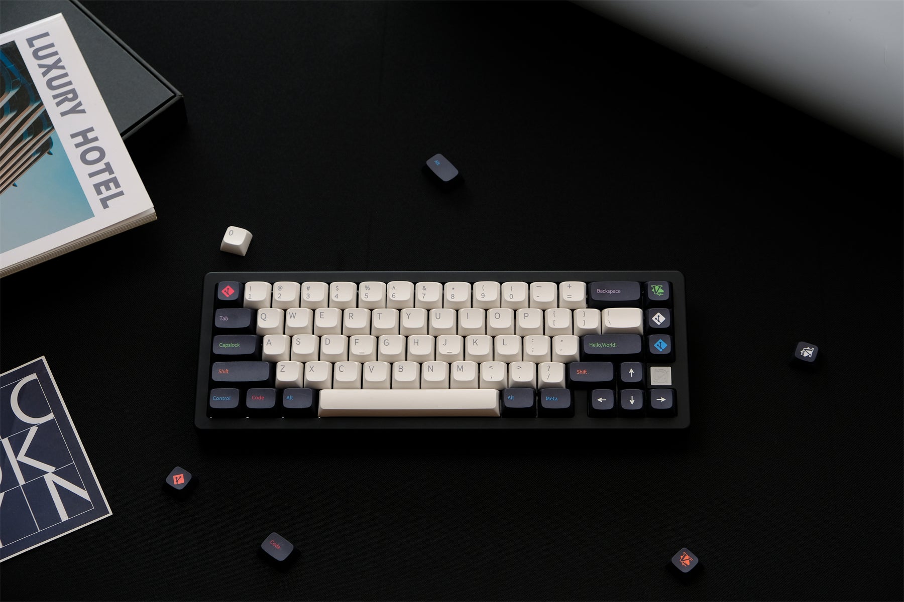 AiFei XDA Coder White Keycaps - AiFeiKeycap