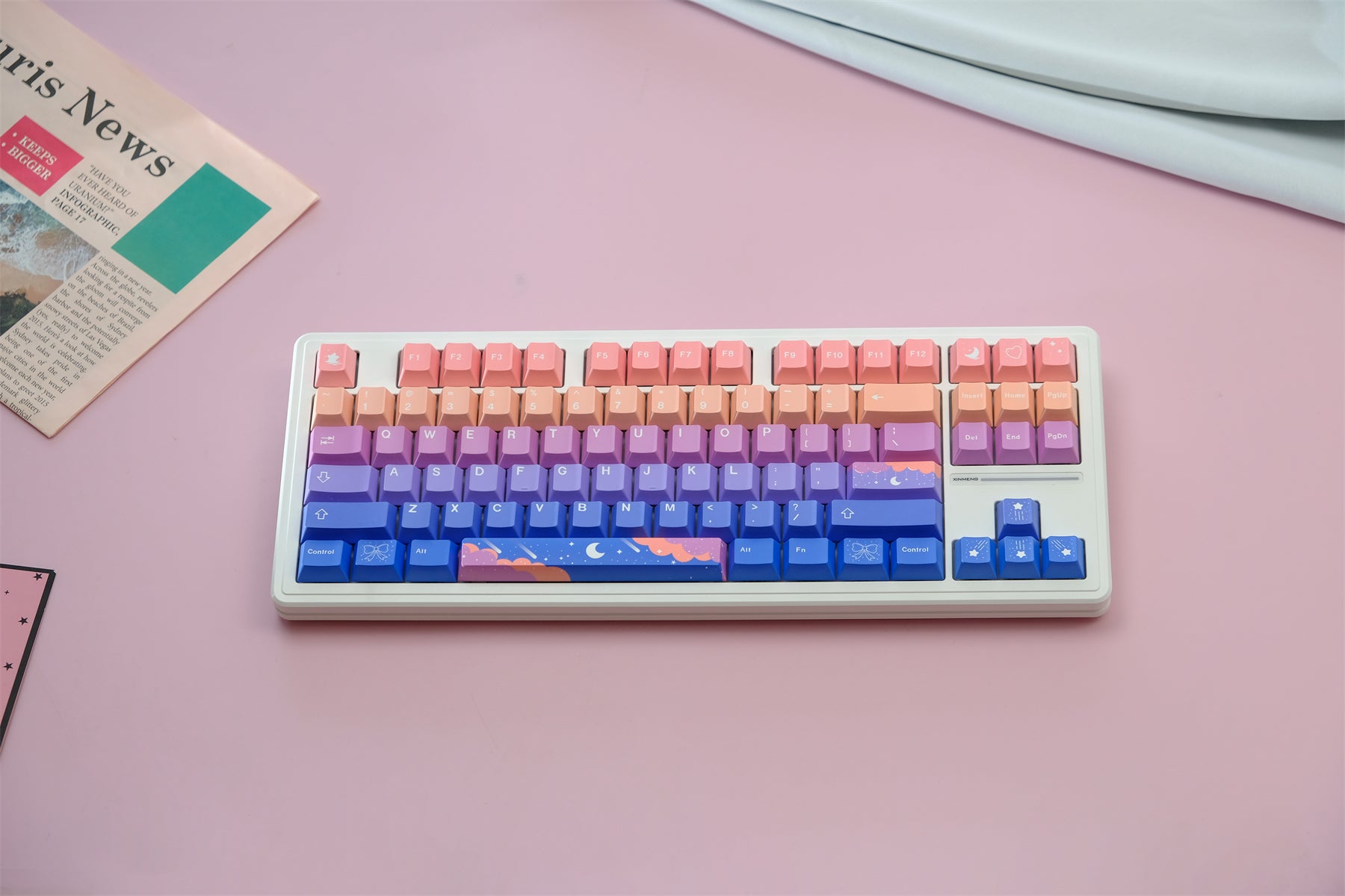 AiFei Star & Moon PBT Cherry Keycaps - AiFeiKeycap