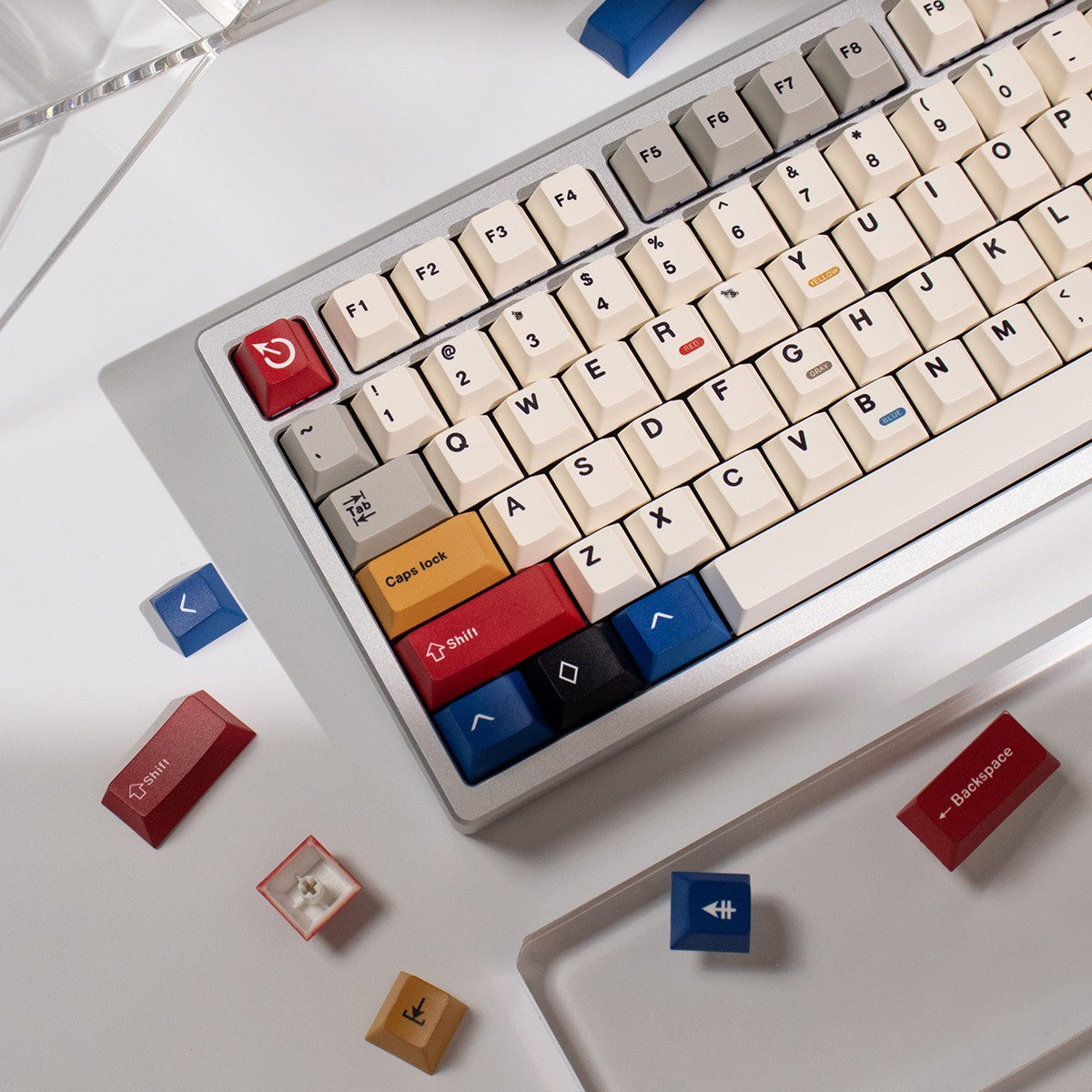 AiFei Keycap Retro Hundred Lights Full Set PBT Cherry 61/65/75/87