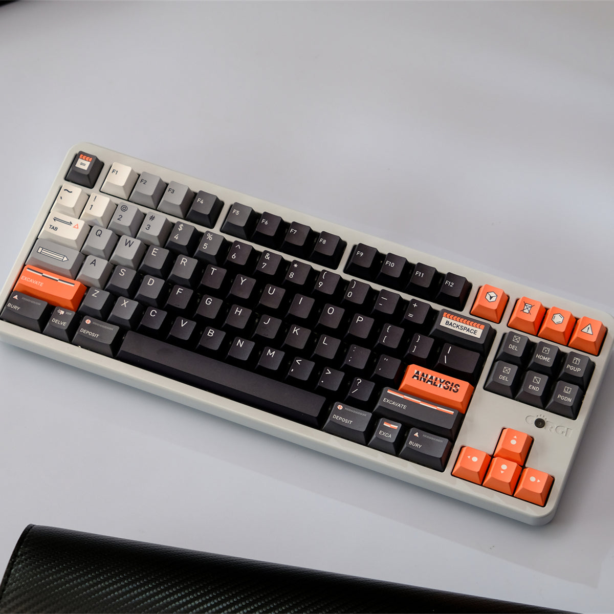 AiFei Archeo Future Black Keycaps - AiFeiKeycap