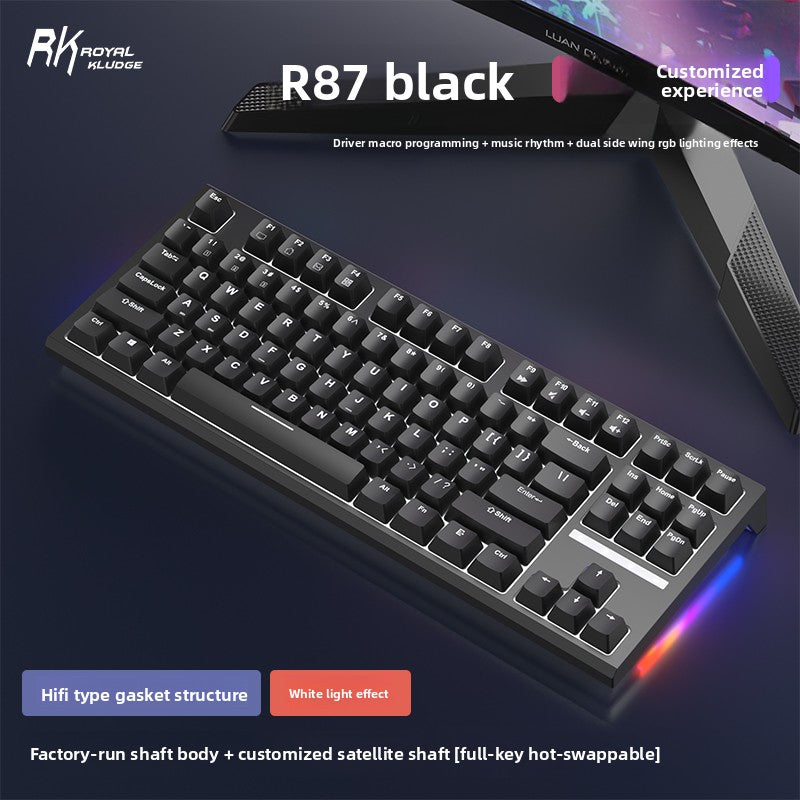 RK R87 Mechanical Keyboard - AiFeiKeycap