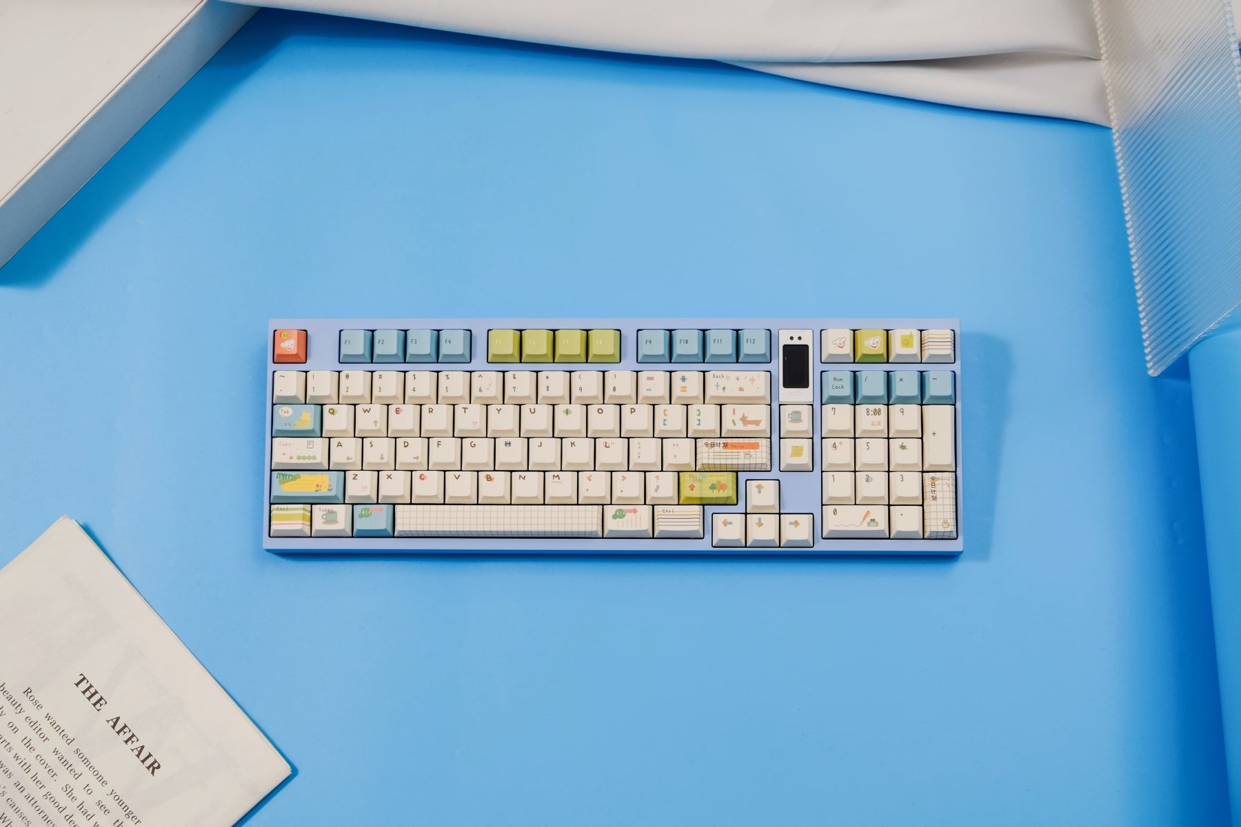 Planner PBT Cherry Profile Keycaps - AiFeiKeycap