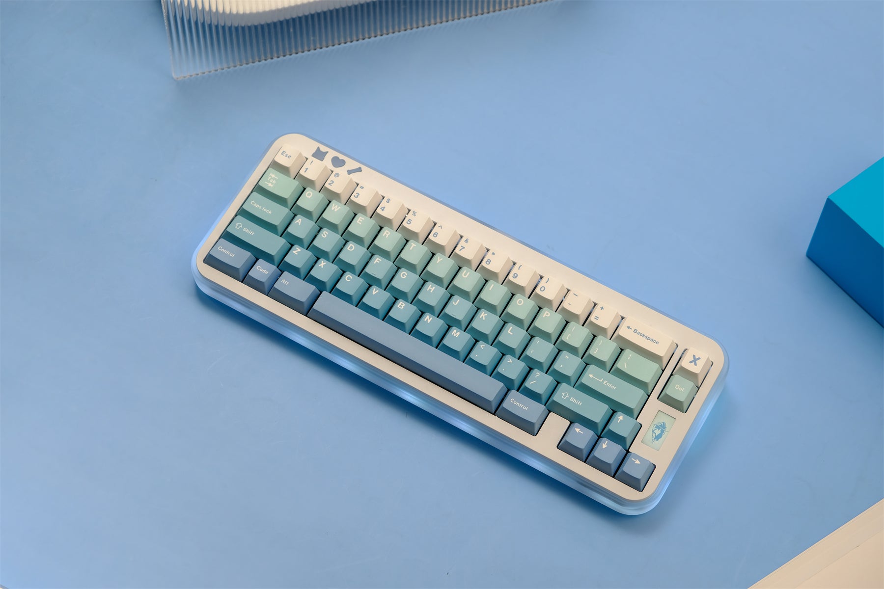 AiFei Snow Mountain Gradient PBT Cherry Keycaps - AiFeiKeycap