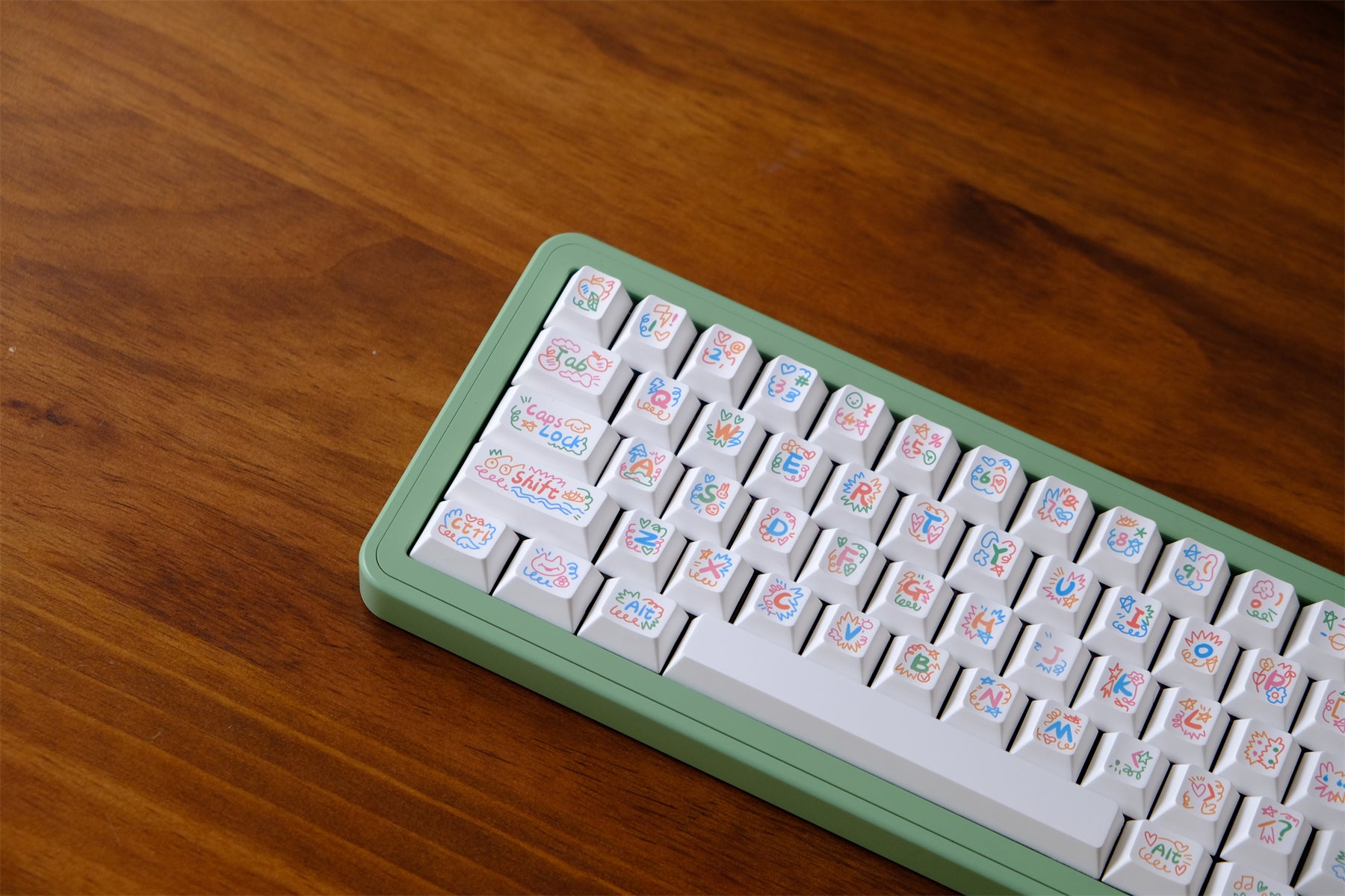 AiFei Graffiti PBT Cherry Keycaps - AiFeiKeycap