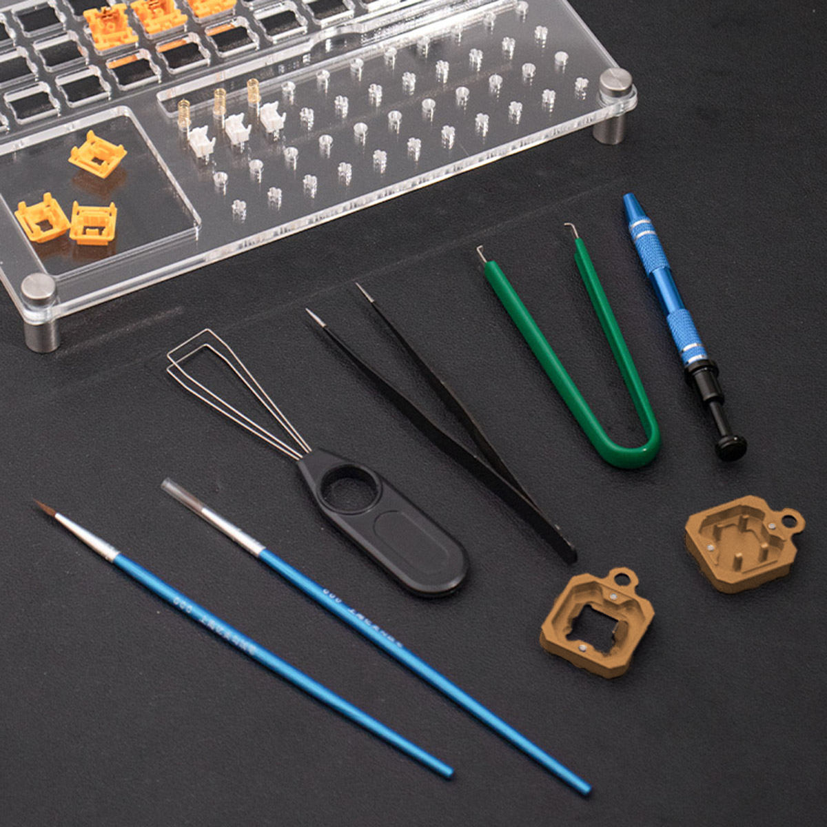 AiFei Mechanical Keyboard Tool Kit Acrylic Lubrication & Switch Tester