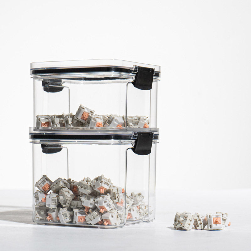 AiFei Mint Candy Mechanical Keyboard Switch & Keycap Storage Box