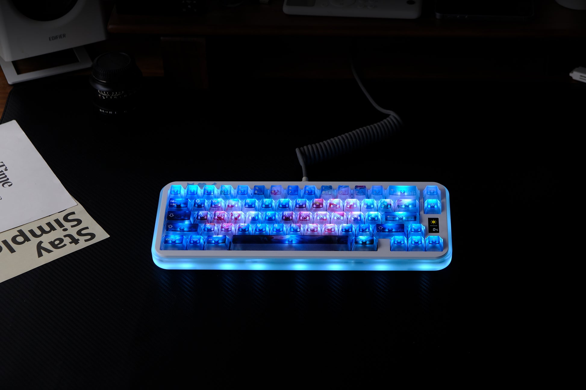 AiFei Blue Rose Keycaps - AiFeiKeycap